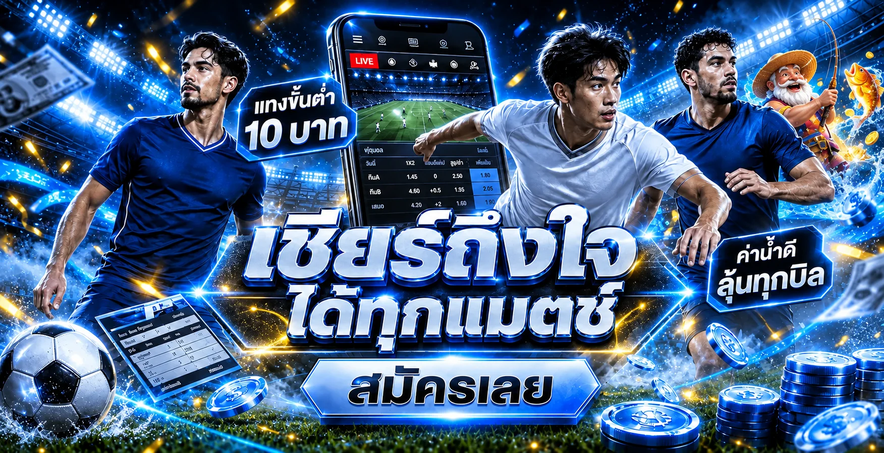 ภาพบริการกีฬาและผลบอลสด FULLBETTH